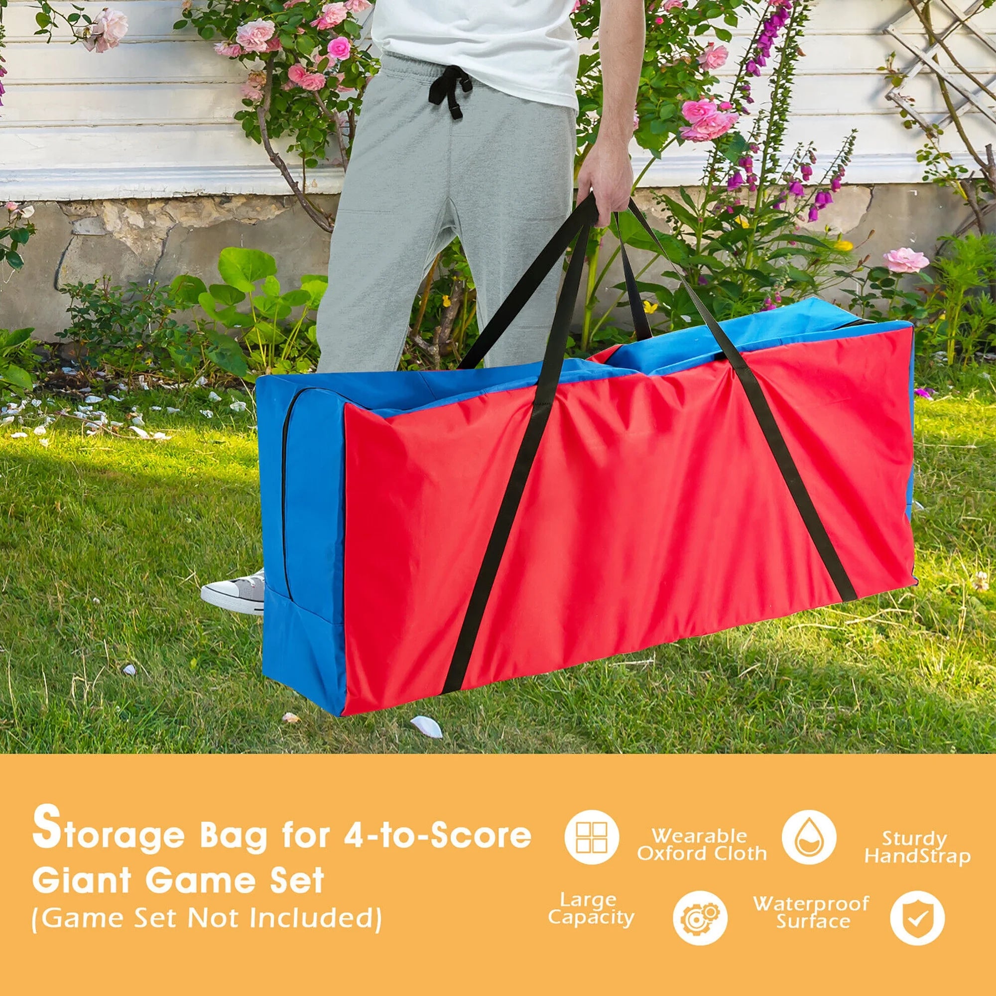 4-In-A-Row 4-to-Score Game with bag T132