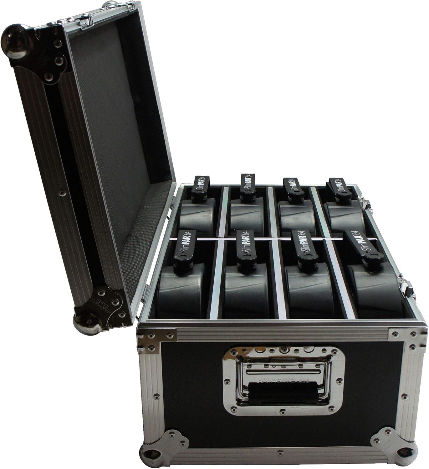 8 Space Slimpar Can Light Flight Case S62579