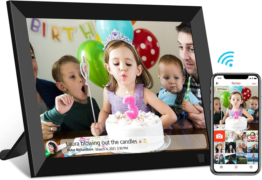 8 Inch Smart WiFi Digital Photo Frame with Touch Screen A6973