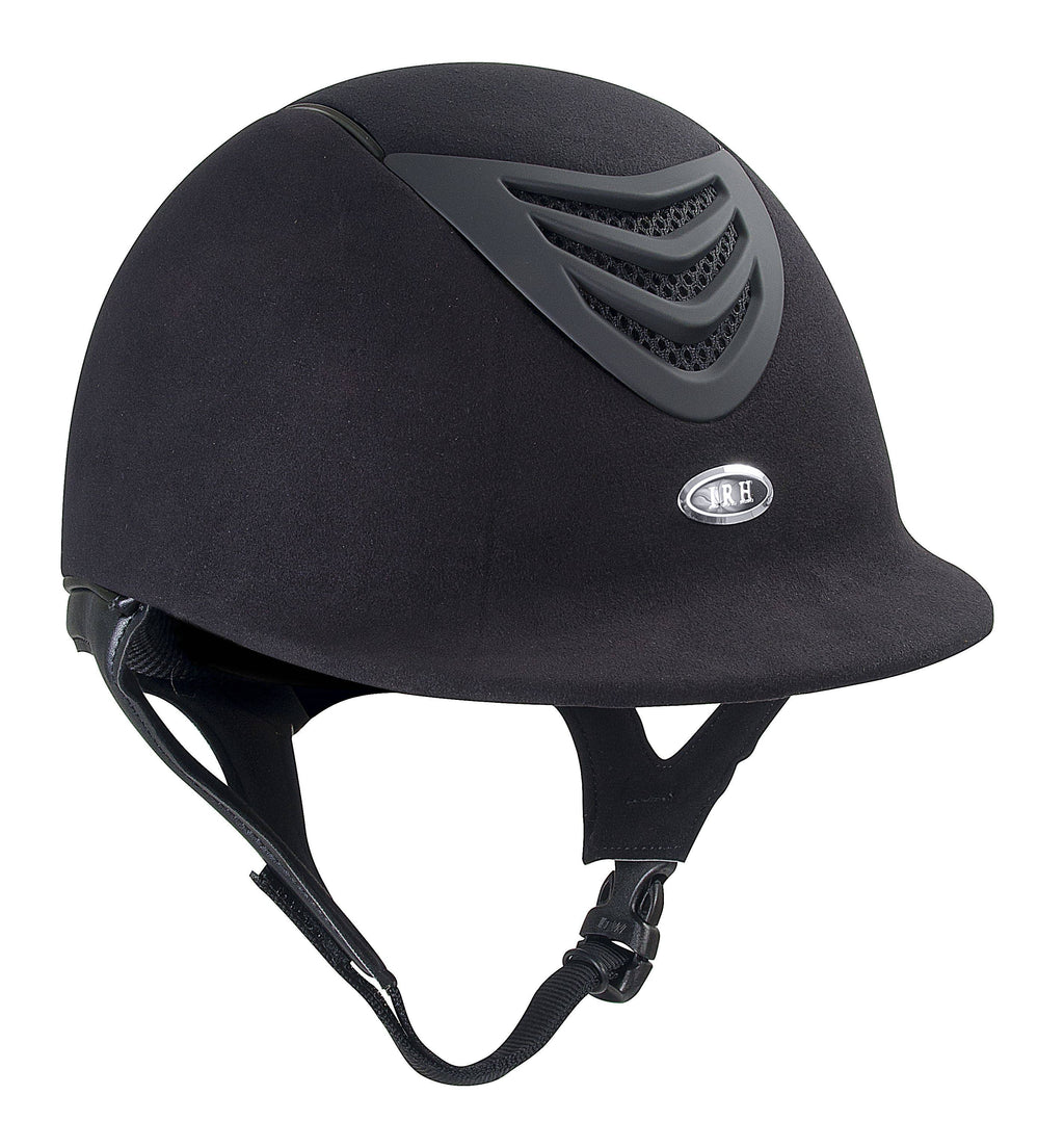 Matte Black Suede Vent Helmet F4084