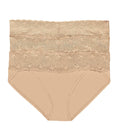 3 Pack V-kini Panty, Cameo Rose/Black/Cafe W8825