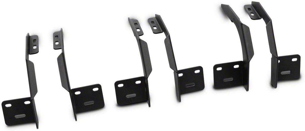 5-Inch Aluminum Side Step Bars with Stainless Cover Plates X502888