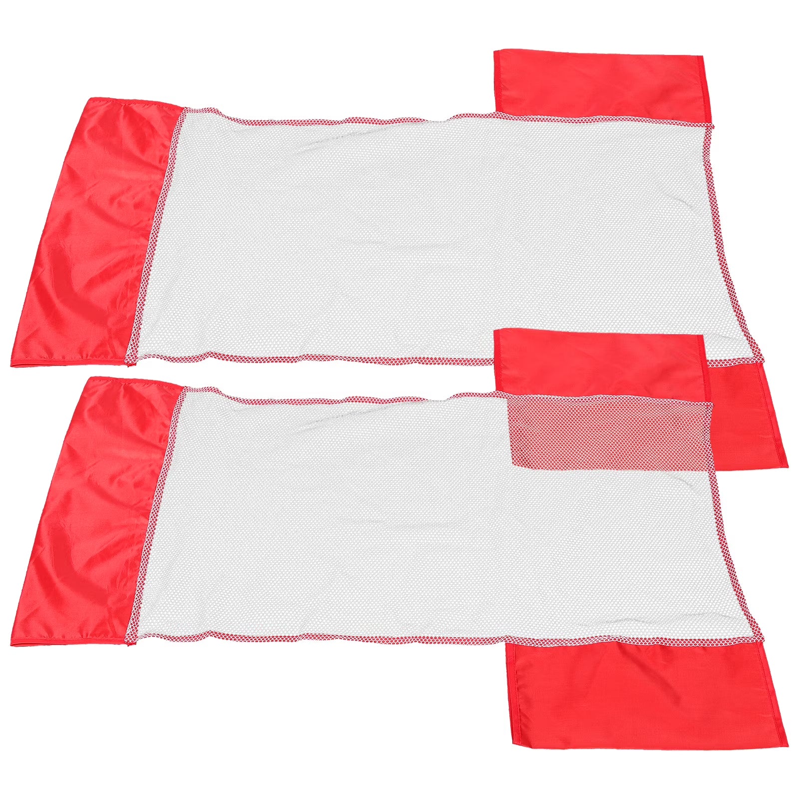 2 Pcs Swimming Pool Mesh Chair Net Bag Float Accessory P74161