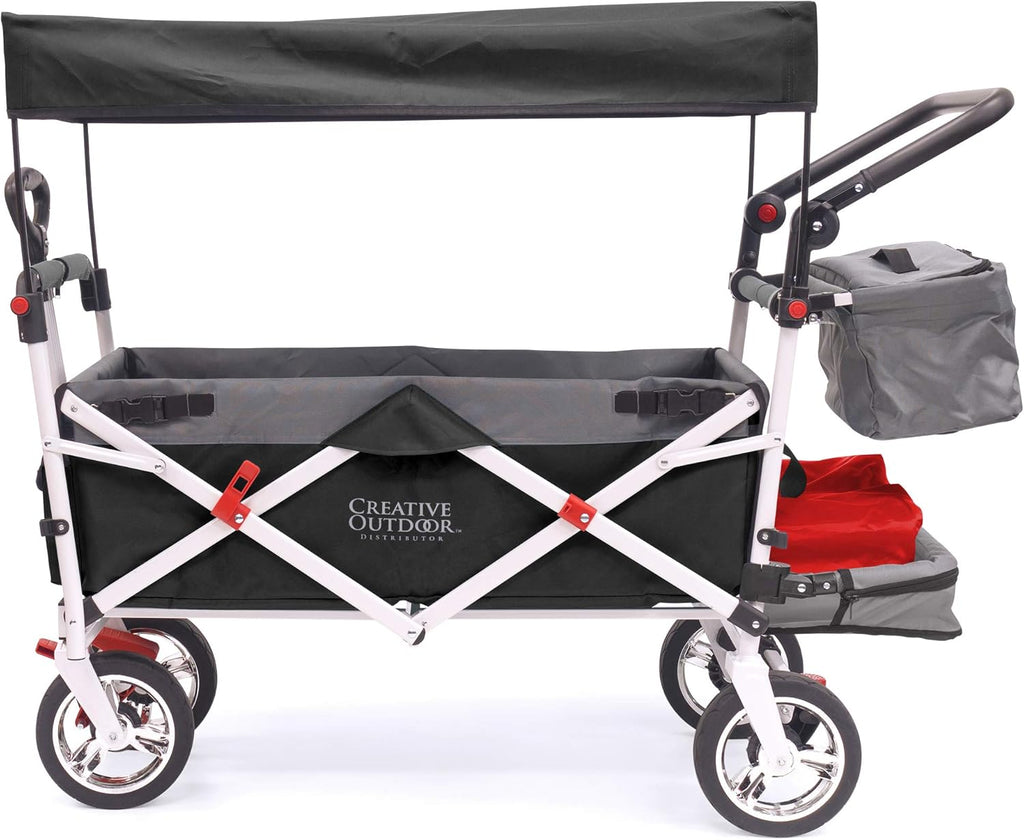 Purple Collapsible Folding Wagon Cart E7371