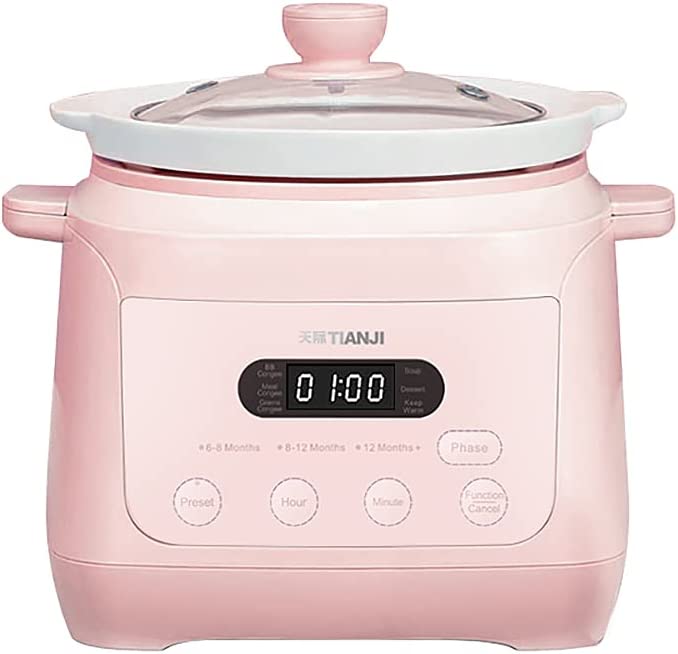 1.3L Pink Ceramic Slow Cooker L979393