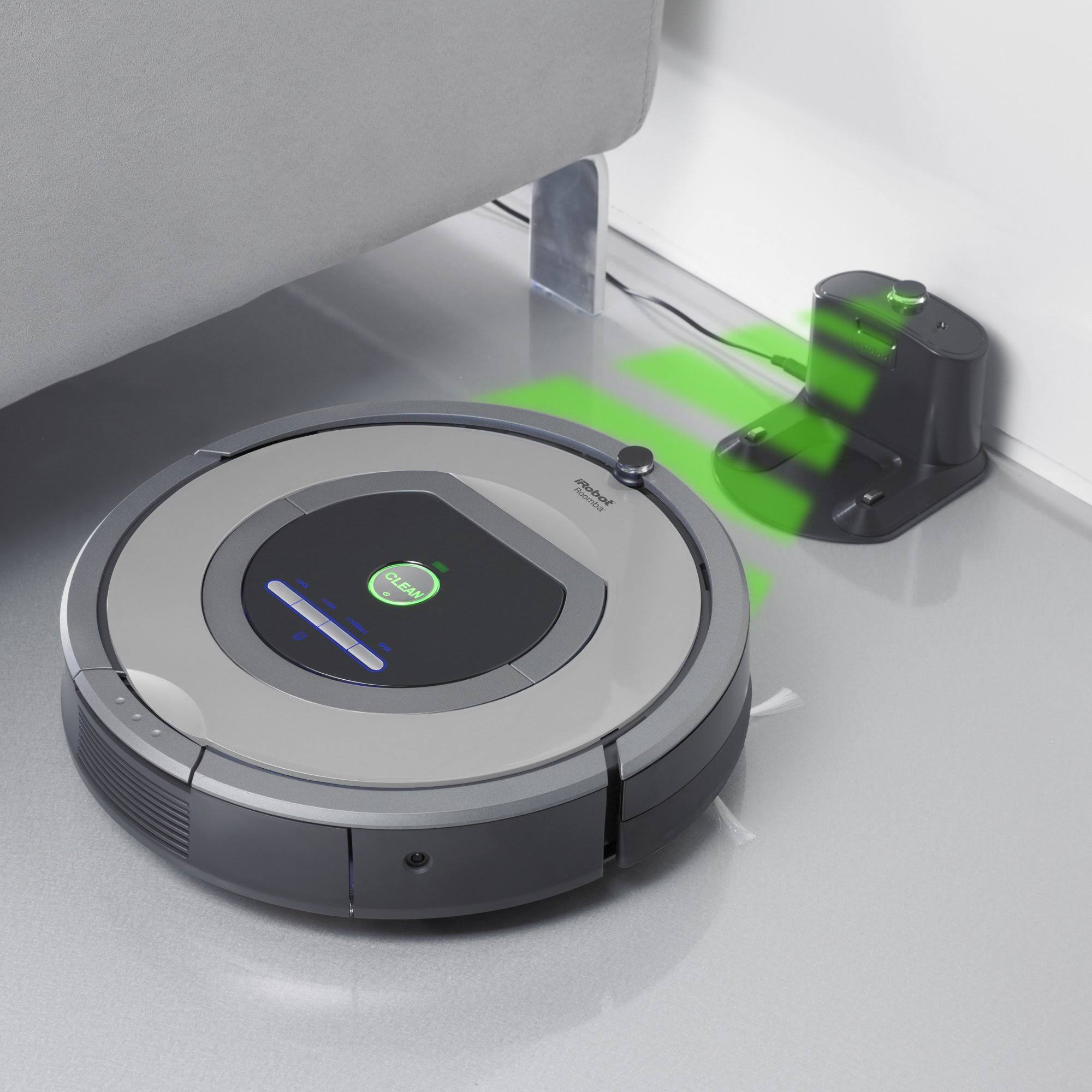 Grey Vacuuming Robot H143