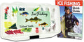 Ice Fishing Rod Reel Combo with Tackle Box, Book, Pack of 2 D84778
