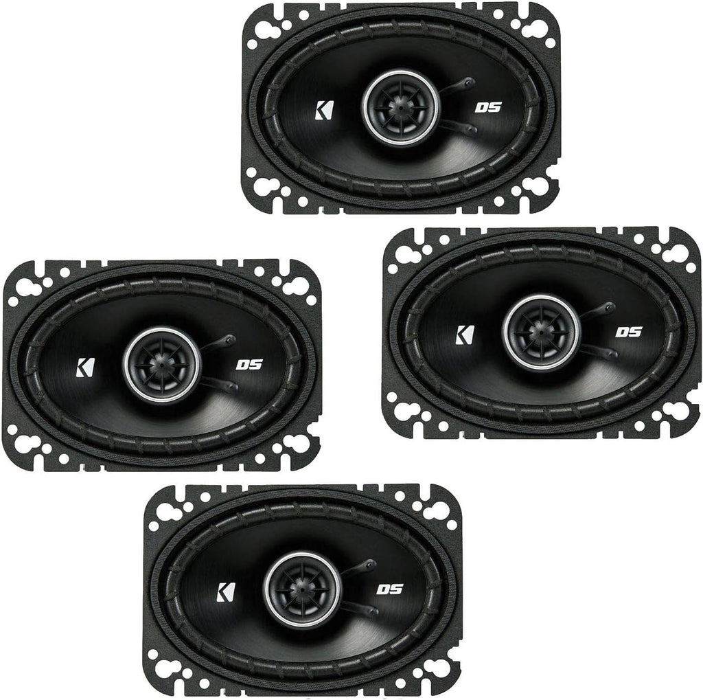4x6-Inch Coaxial Speakers, 4-Ohm A2872