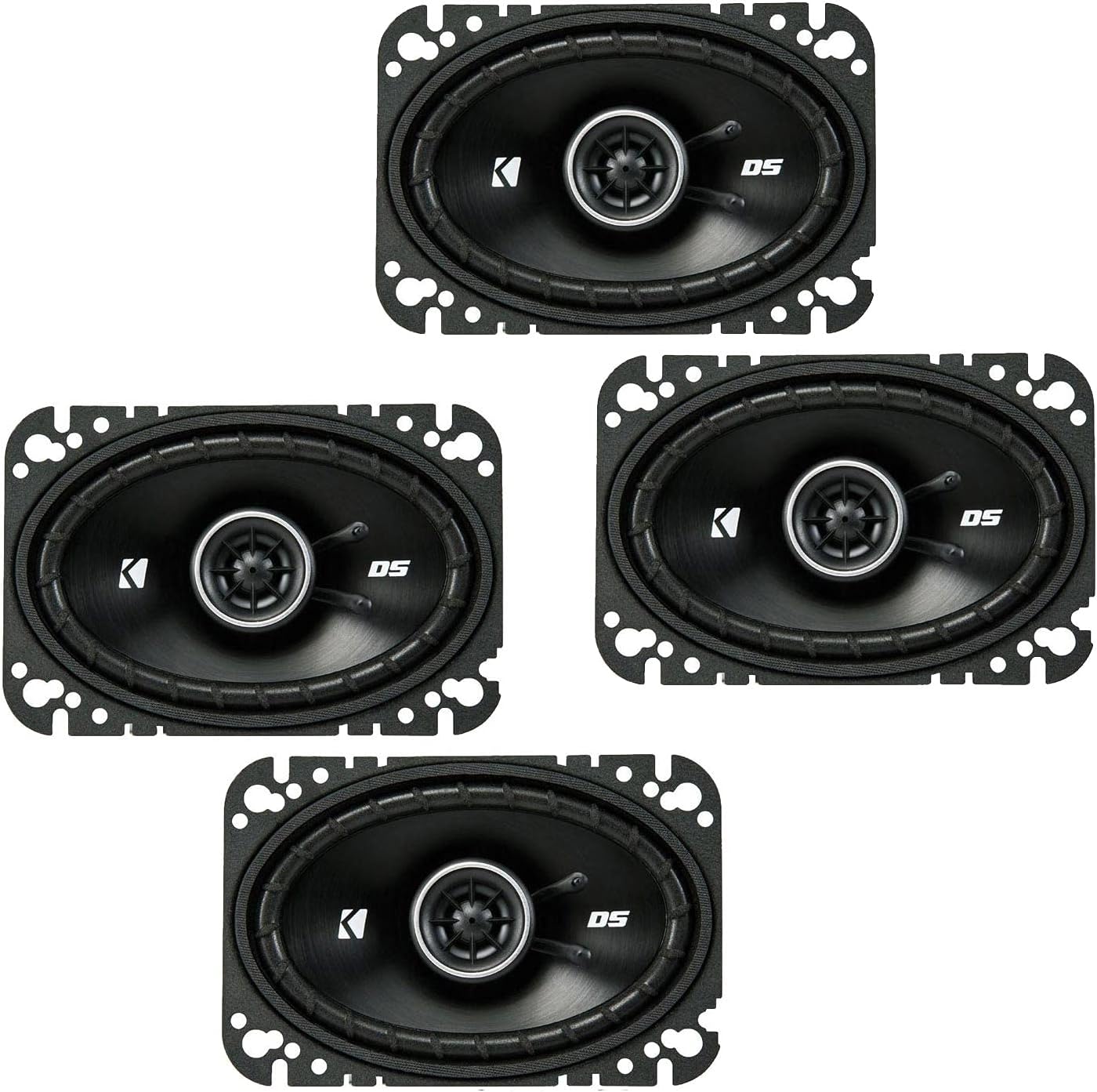 4x6-Inch Coaxial Speakers, 4-Ohm A2872