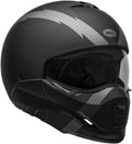 2 in 1 Motorcycle Helmet Matte Black with Gray XX-Large J76934