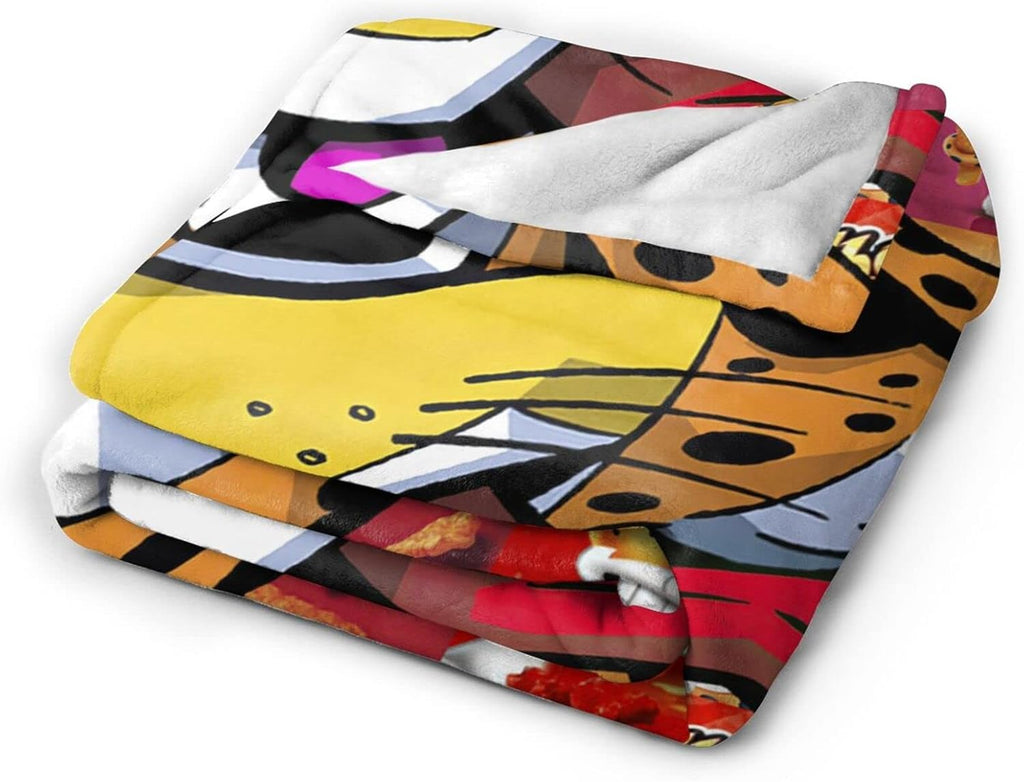 Flannel Bed Blanket Throw Y995398