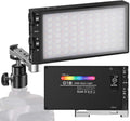 RGB Video Light with Rechargeable Battery LED Camera Light Panel W340081