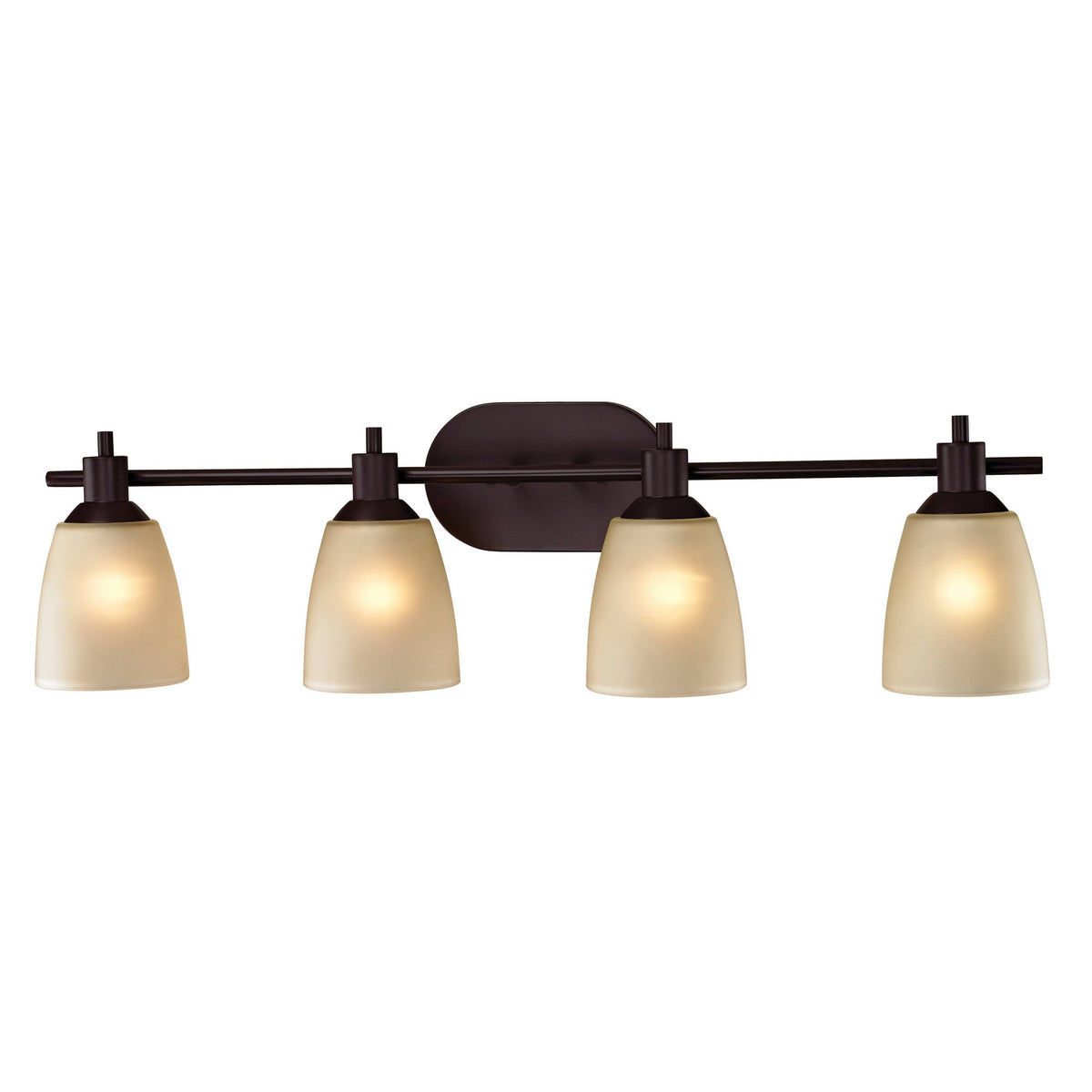 Oil Rubbed Bronze 4 Light Bath Bar Z751875