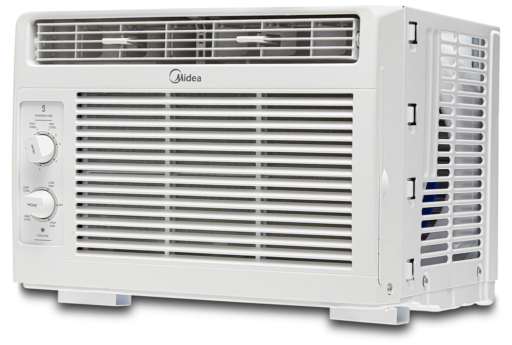 White Mechanical Window Air Conditioner D6202