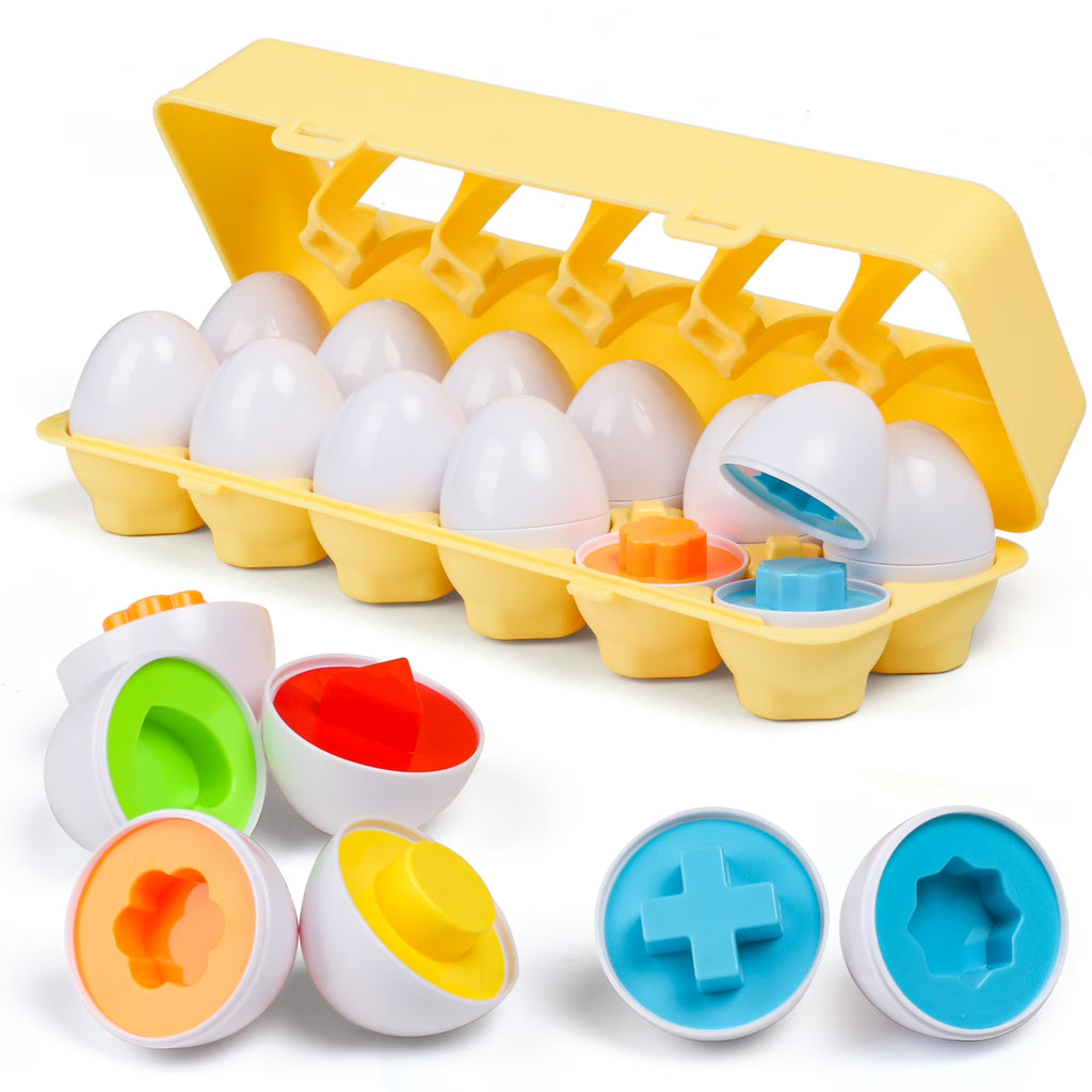 Matching Eggs with Yellow Eggs Holder D4766