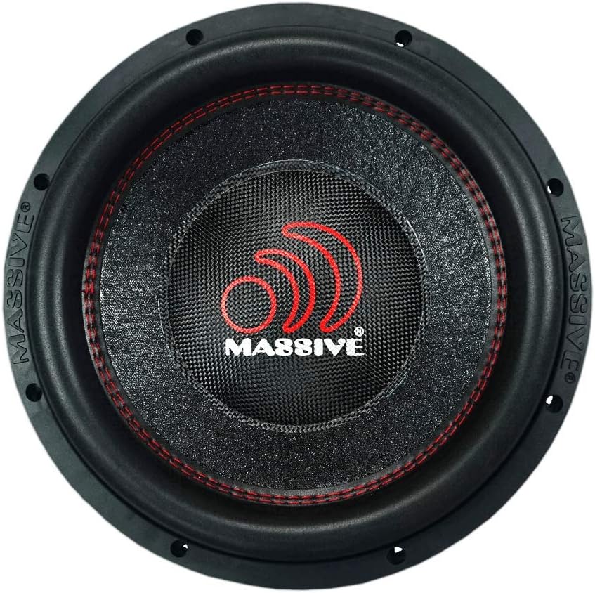 8 Inch Car Audio Subwoofer, 500 Watt RMS, Dual 4 Ohm F213