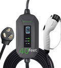 Portable Level 2 Electric Vehicle Charger, 50 Feet, NEMA L6-30P Y861