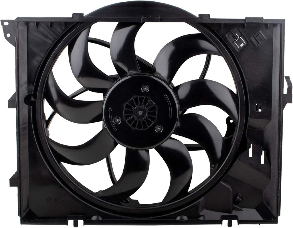 Radiator Cooling Fan Assembly for BMW 3.0L N52N Engine S1447