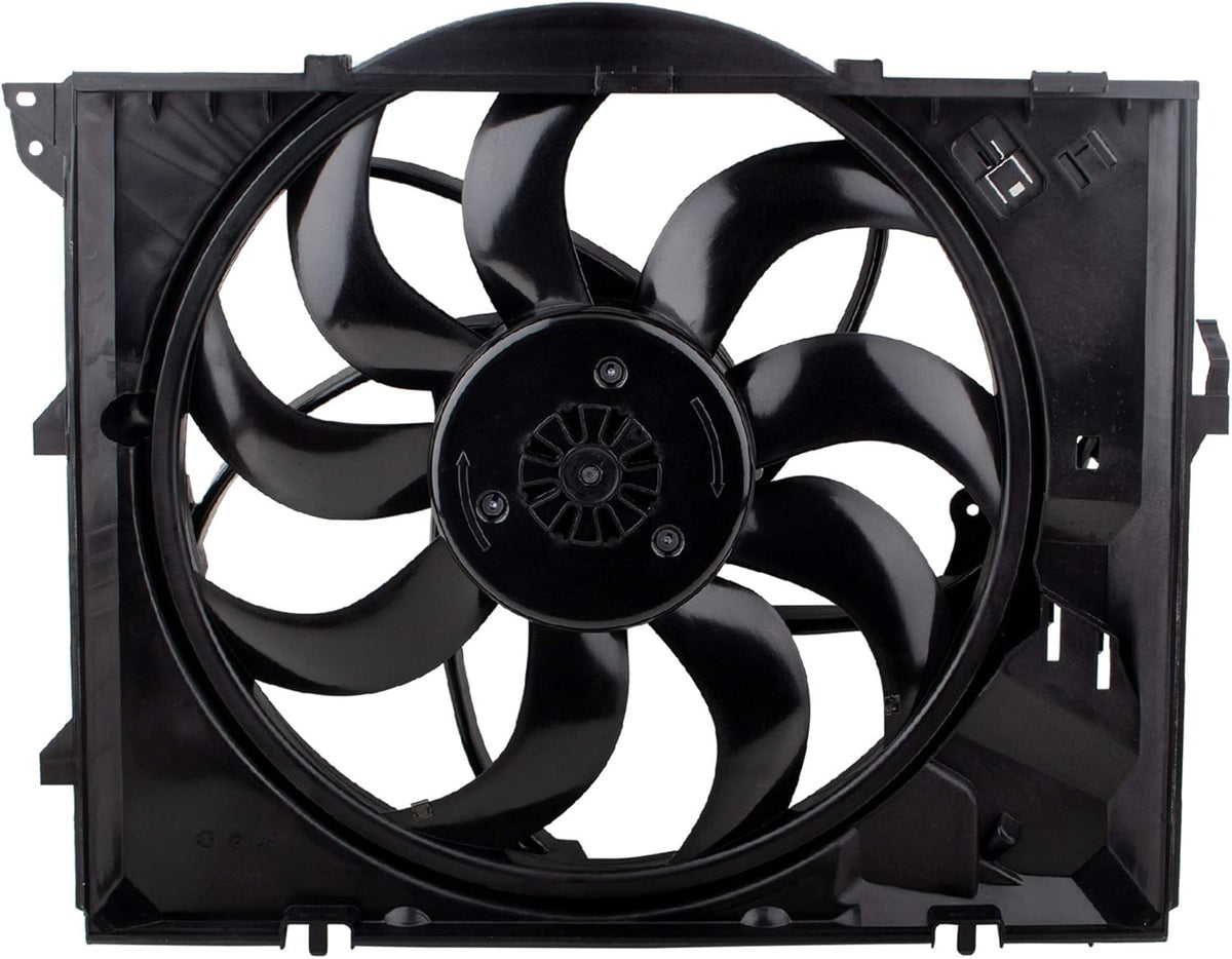 Radiator Cooling Fan Assembly for BMW 3.0L N52N Engine S1447