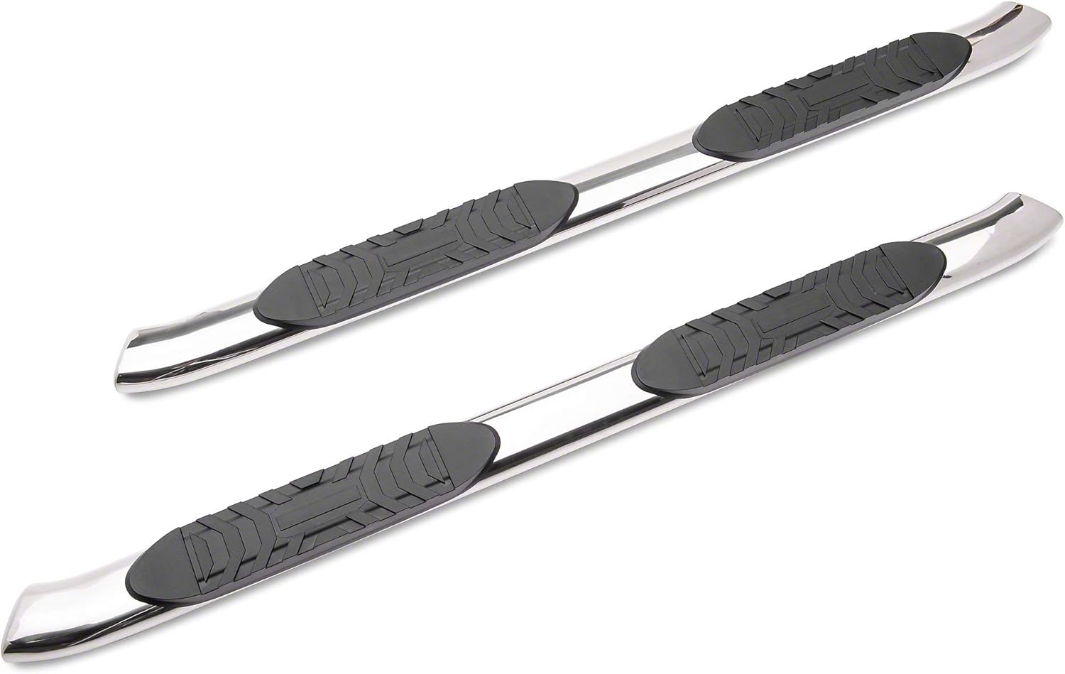 Stainless Steel Oval Bent End Side Step Bars L3815