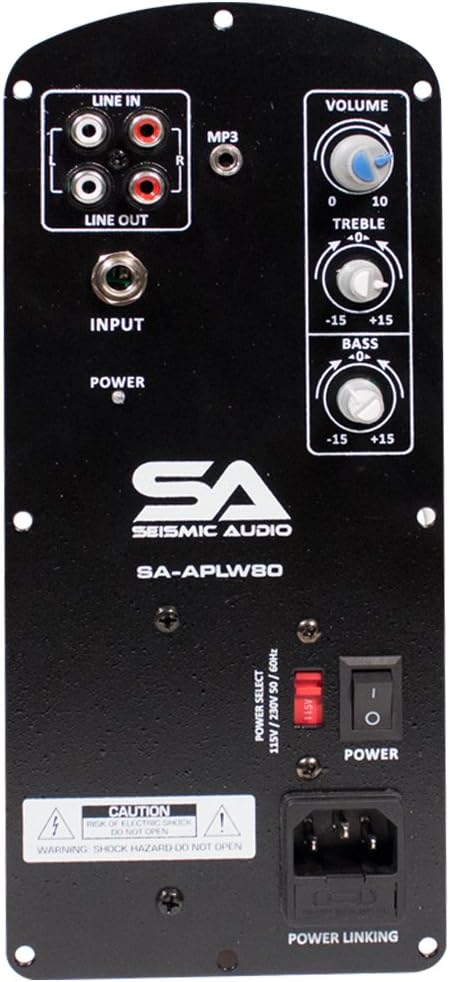 120 Watt Class AB Plate Amplifier for Loudspeaker Cabinets G76042