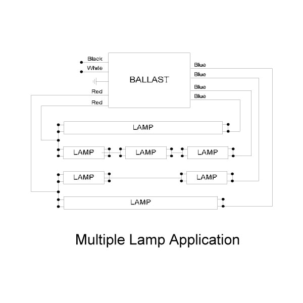 Electronic Fluorescent Ballast A91825