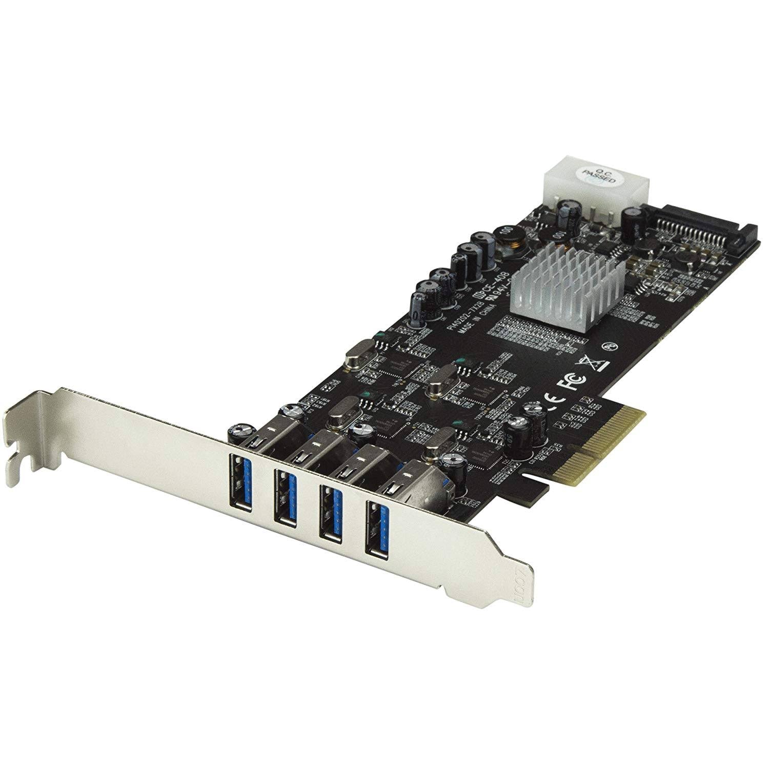 4 Port USB 3.0 PCIe Card C2556