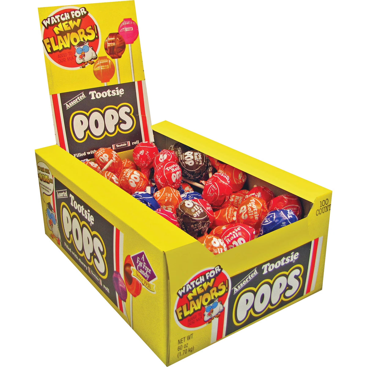 Tootsie Roll Assorted Pops 100 ct Pack of 2 G679