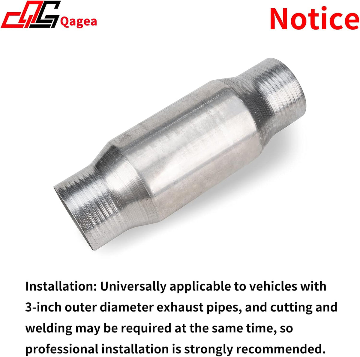 Stainless Steel Catalytic Converter Pack of 2 J69814