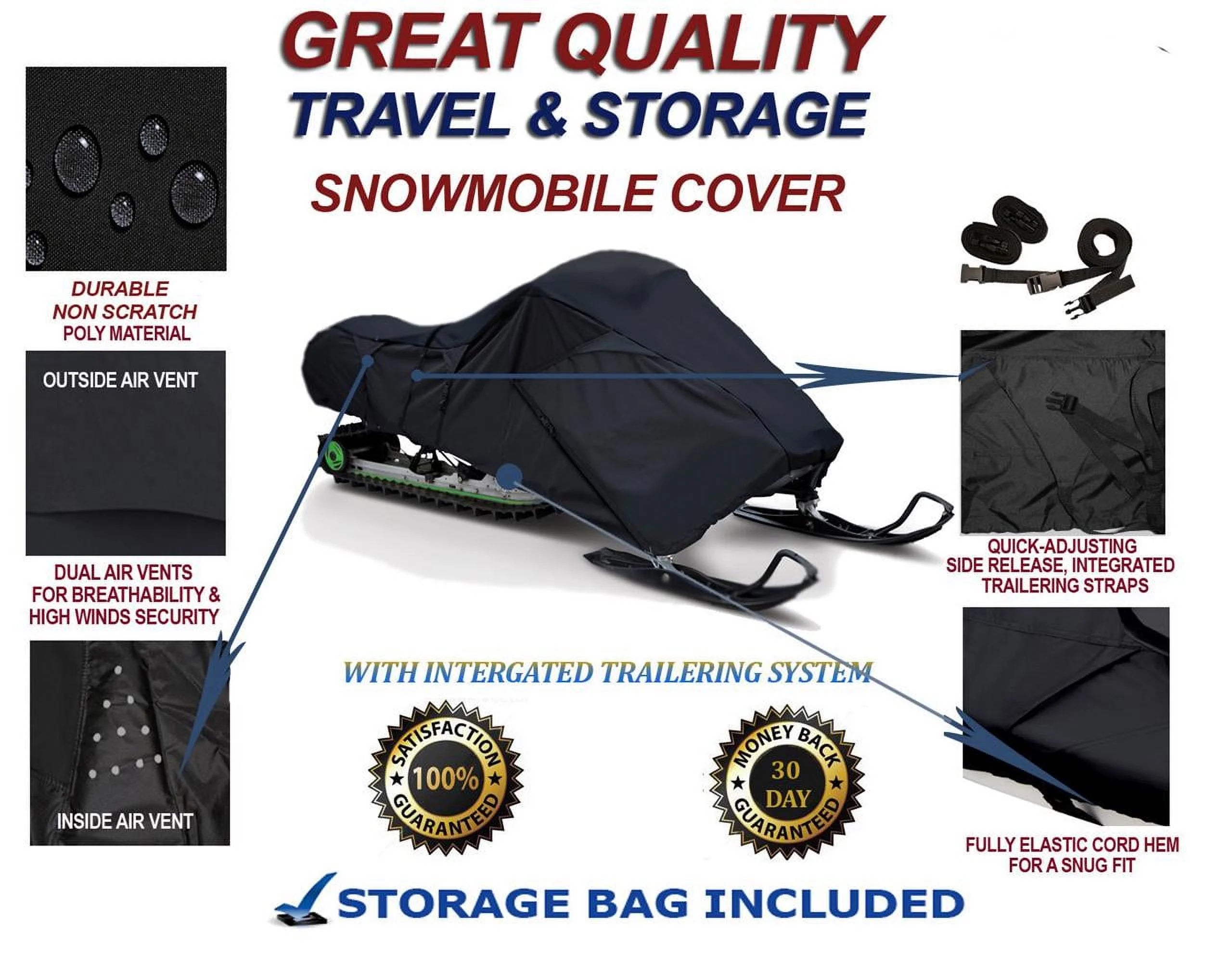 Snowmobile Travel and Storage Cover V395622