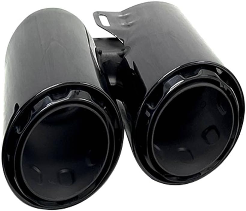 2 pcs Stainless Steel Muffler Tail Tip Exhaust Pipe D7896