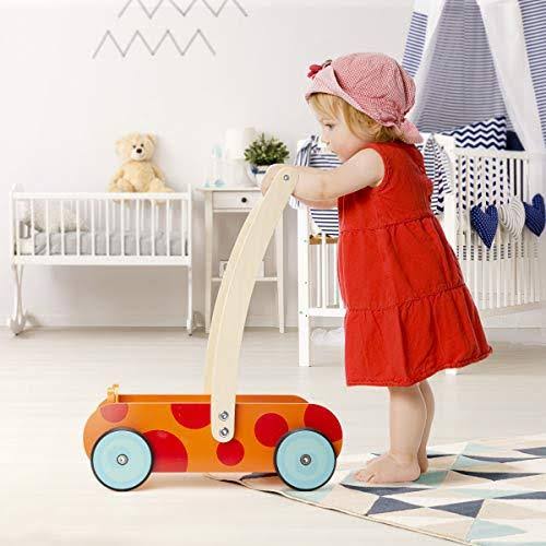 35 Pcs Wooden Baby Learning Walker Push Toy C73989