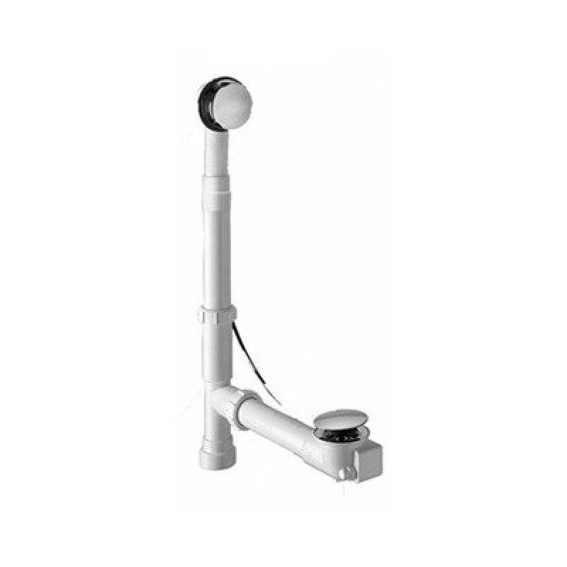 Polished Chrome Cable Operated Bath Waste and Overflow Kit A767
