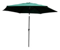 8 Foot Aluminum Patio Umbrella with Tilt and Crank E13686