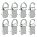 8 Pcs Removable Trailer Stake Pocket Tie Down D Ring Zinc Coated 5400 Lbs Load Limit F86117