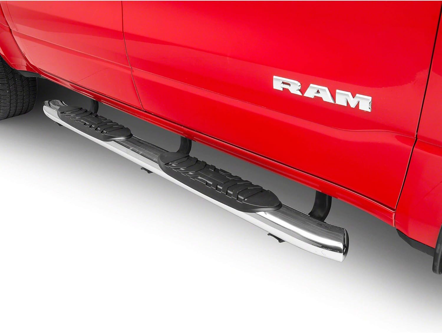 Stainless Steel Oval Bent End Side Step Bars L3815