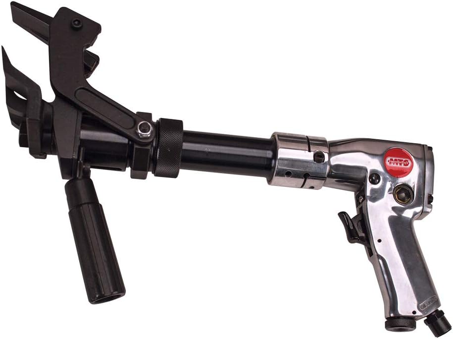 Pneumatic Air Powered Bead Breaker with 2-11/16-Inch Jaw Opening, Handle Exhaust, Includes Storage/Carry Case V988