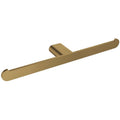 Brushed Gold Dark Double Toilet Paper Holder P504
