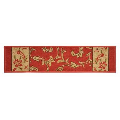 Red Rectangle Stair Tread J81948