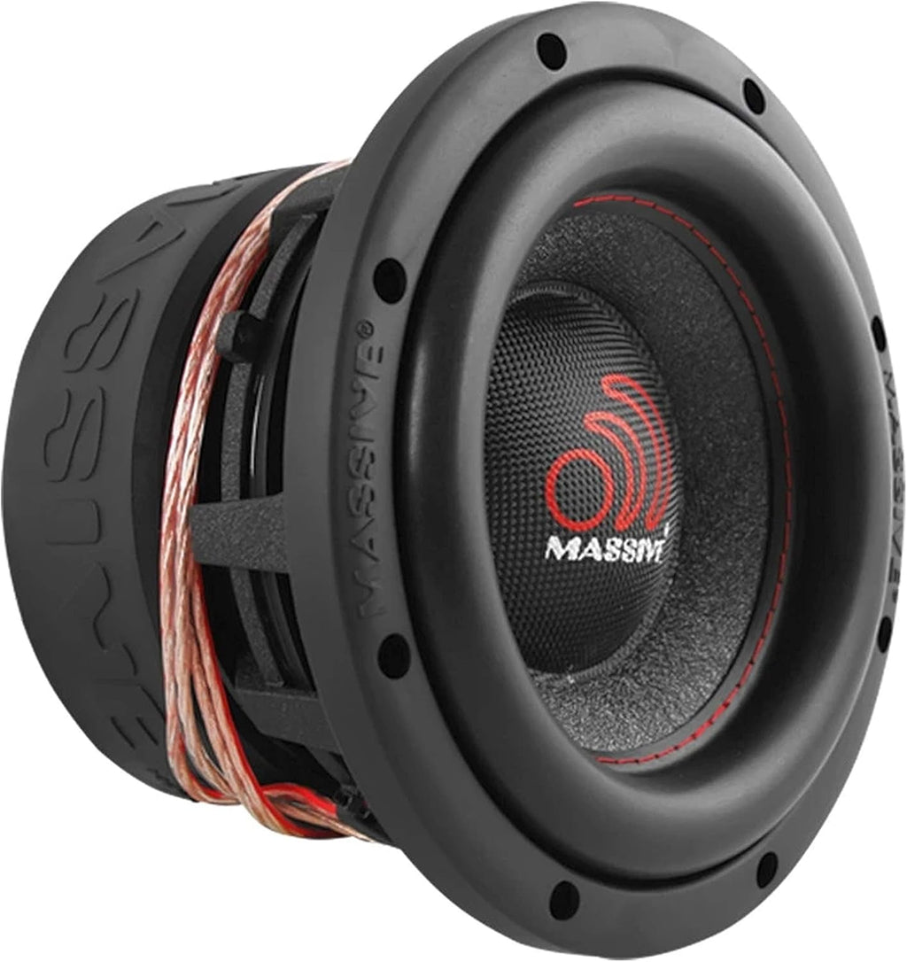 8 Inch Car Audio Subwoofer, 500 Watt RMS, Dual 4 Ohm F213