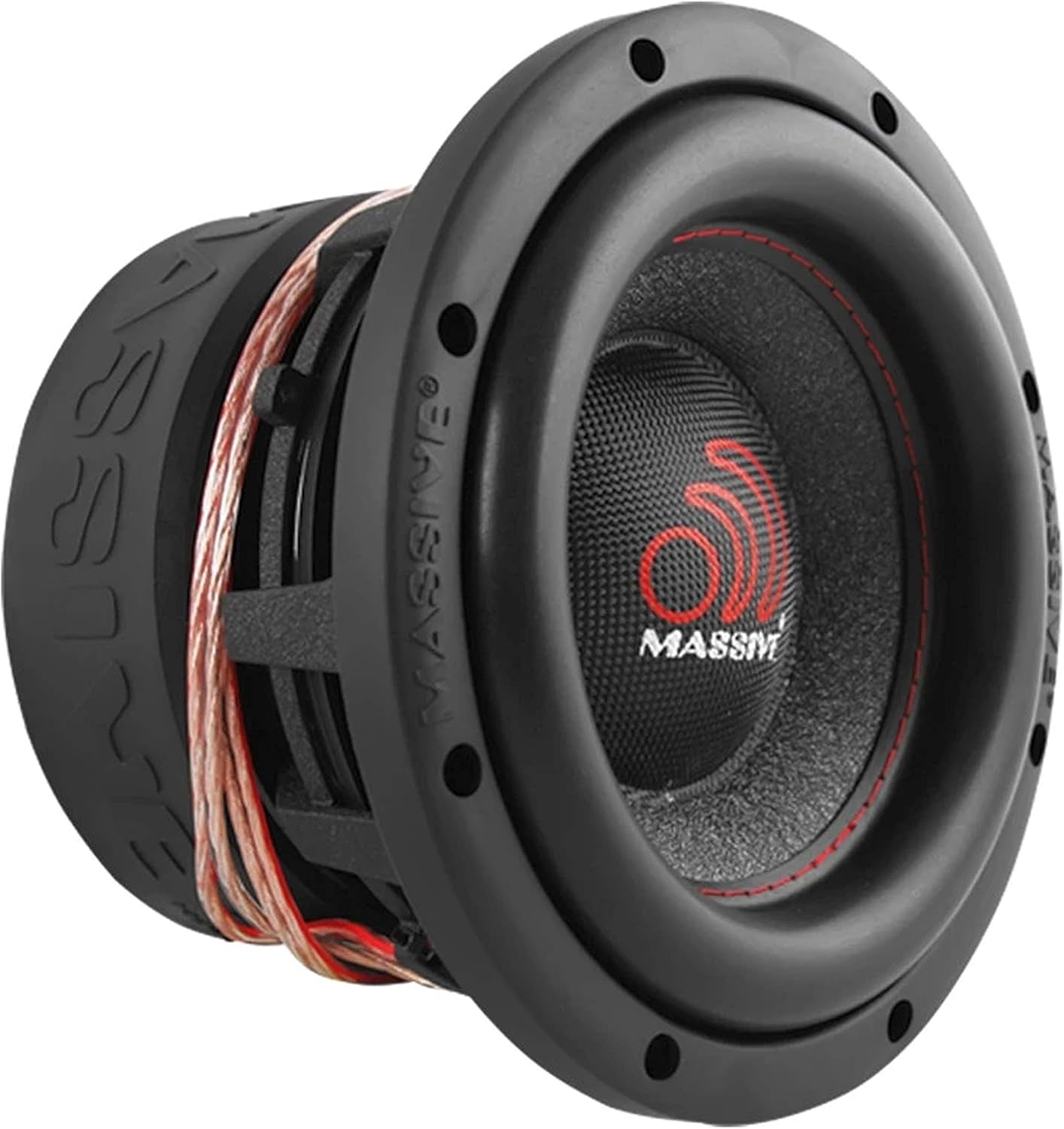 8 Inch Car Audio Subwoofer, 500 Watt RMS, Dual 4 Ohm F213