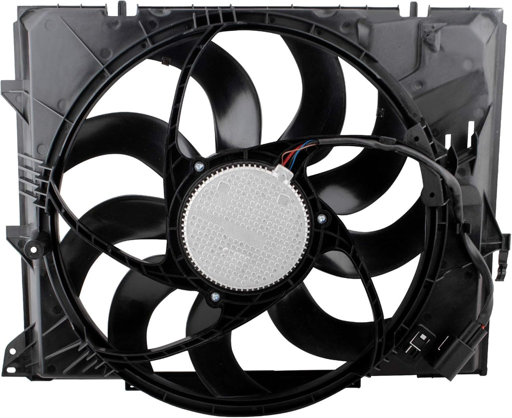 Radiator Cooling Fan Assembly for BMW 3.0L N52N Engine S1447