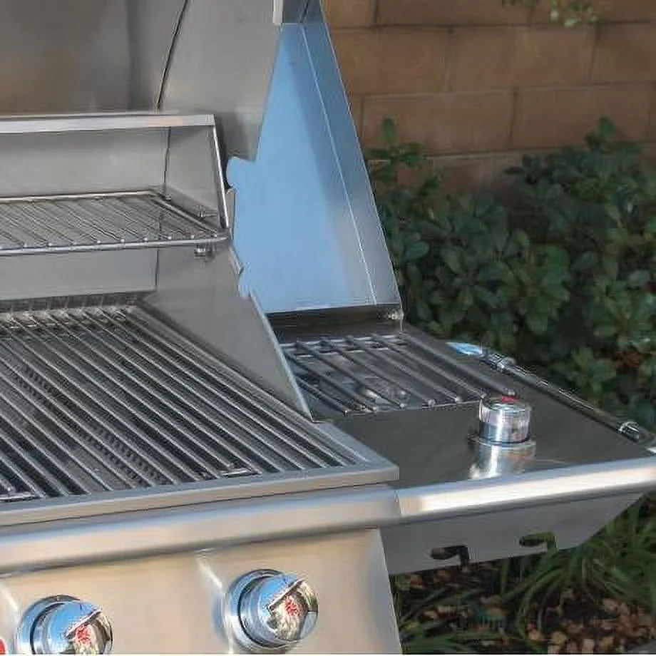 Single Side Burner with Stainless Steel Lid Q27961