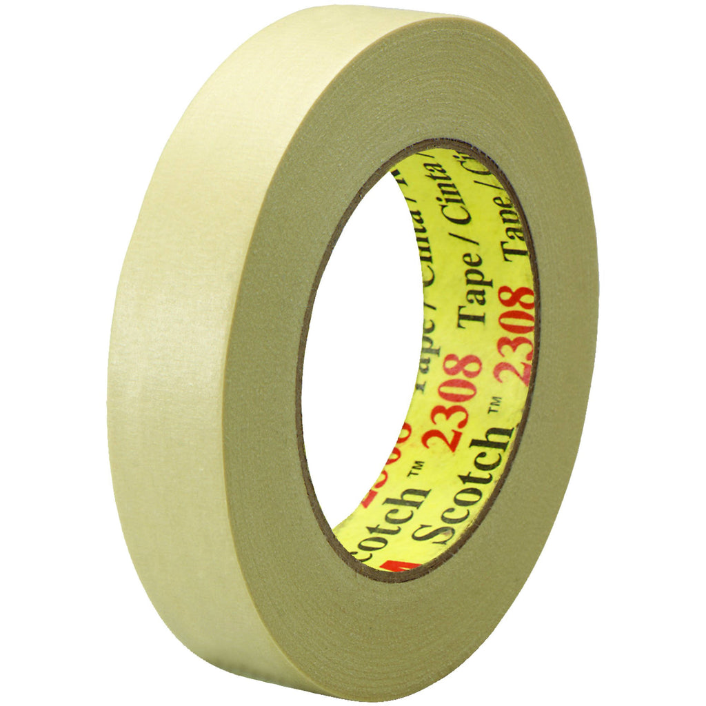 Natural 1x22 x 60 yds. Masking Tape, 12/Case K59237