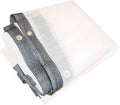 White Shade Net Mesh Tarp Greenhouse Canopy Sun Cover Sail E7390