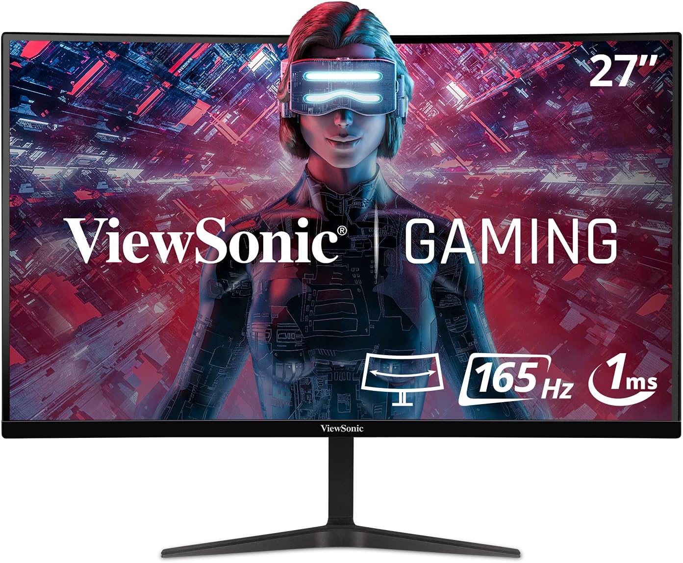 32 Inch Full HD 165Hz 1ms Curved Gaming Monitor O88194