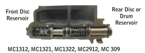 Universal Cast Iron Master Cylinder H538