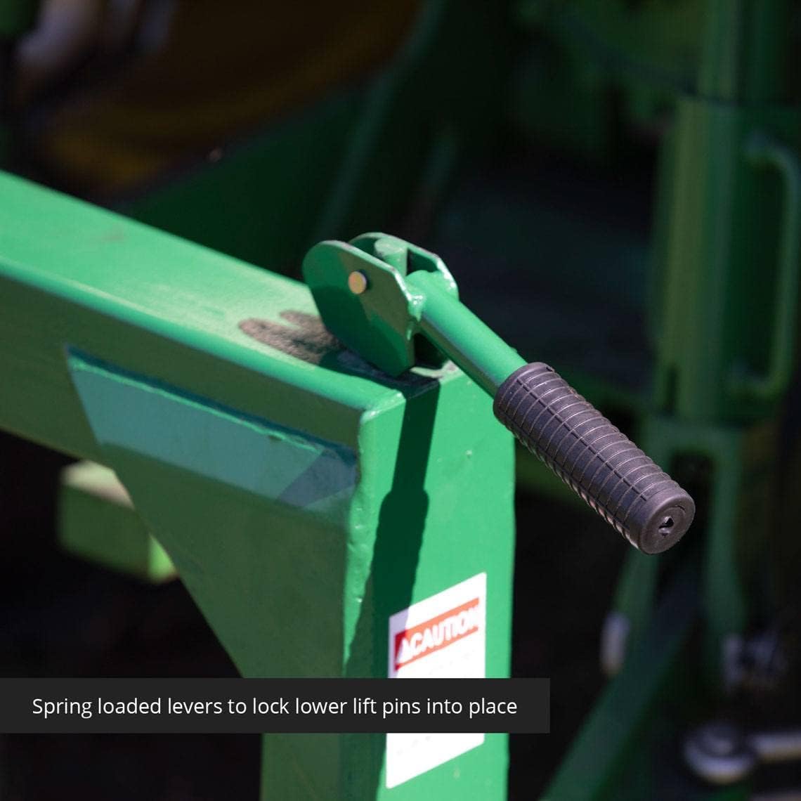 Quick Hitch Cat 1 and Cat 2, 3 Point Green Steel F217