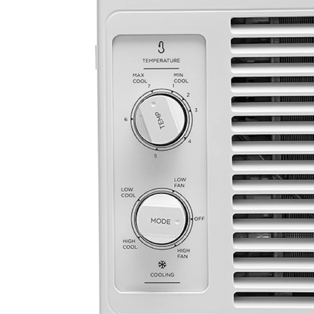 White Mechanical Window Air Conditioner D6202
