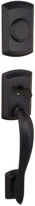 Iron Black Dummy Exterior Handleset D561